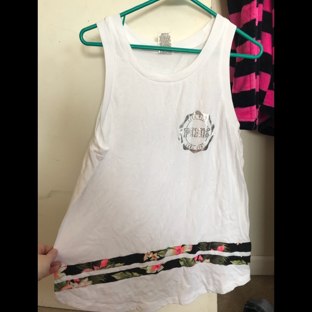 Pink Victoria Secret tank top